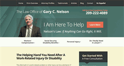 Desktop Screenshot of gcnelsonlaw.com